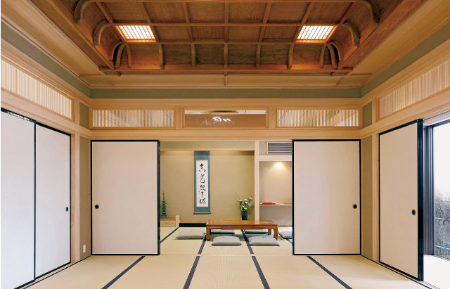 「寺院和風」は、「特別な時間」を感じさせるデザインです菅野企画設計は、「特別な時間」がデザインできる設計事務所です。